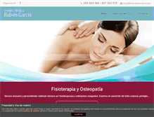 Tablet Screenshot of fisioterapiaecijana.com